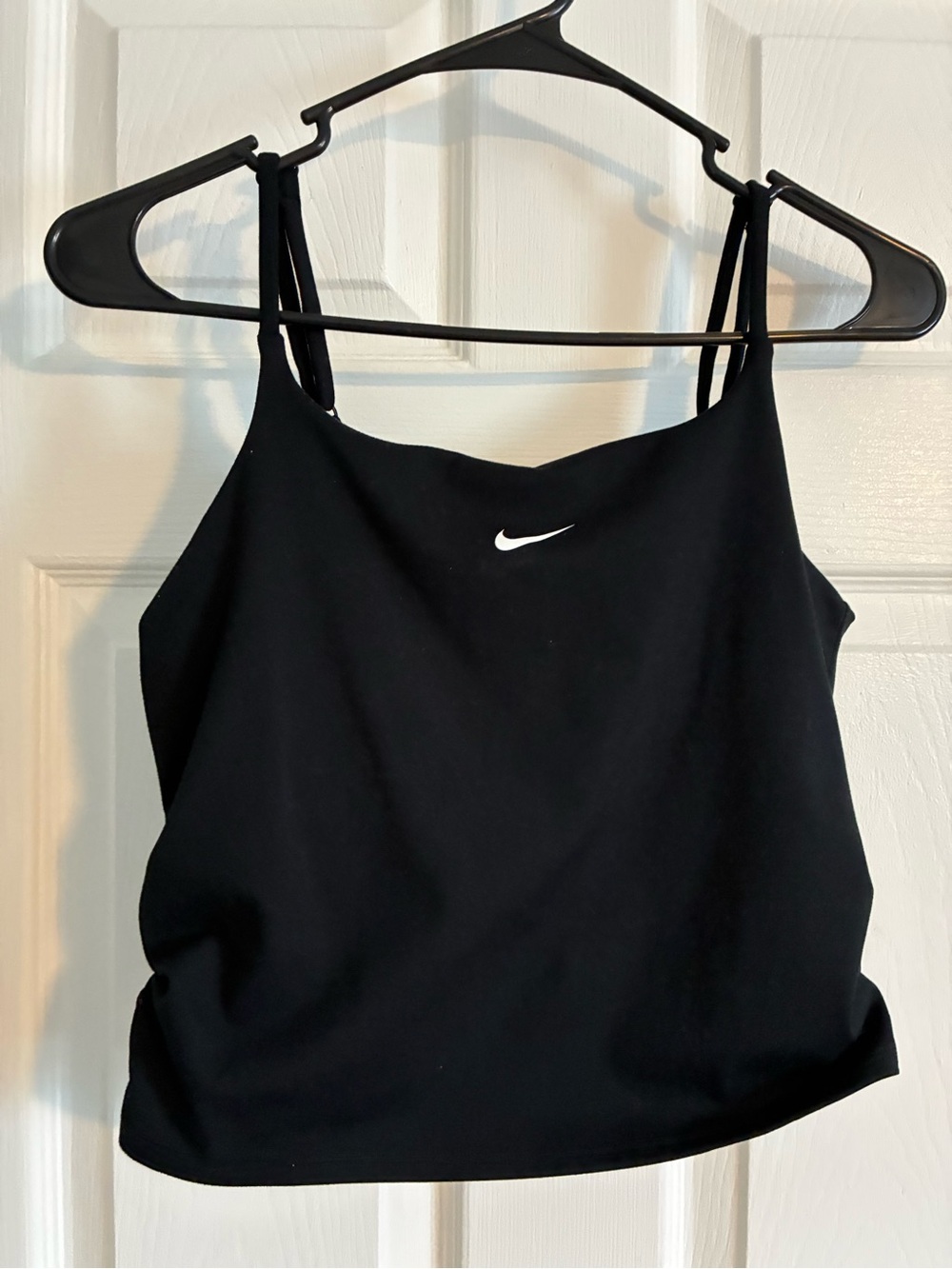 Nike Black Strap Camisole with cinched sides
